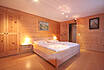 Schlafzimmer in der Ferienwohnung Staufen